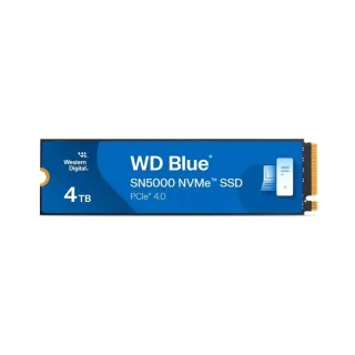 WD Blue SN5000 4 TB M.2 2280 PCIe 4.0 x4 NVMe 5500 MB/s Soğutucusuz SSD