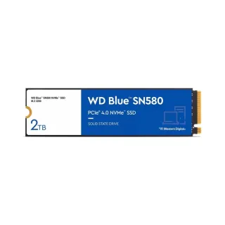 WD Blue SN580 2 TB M.2 2280 PCIe 4.0 x4 NVMe 4150 MB/s SSD