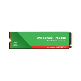 WD Green SN3000 500 GB M.2 2280 PCIe 4.0 x4 NVMe 5000 MB/s Soğutucusuz WDS500G5G0E SSD