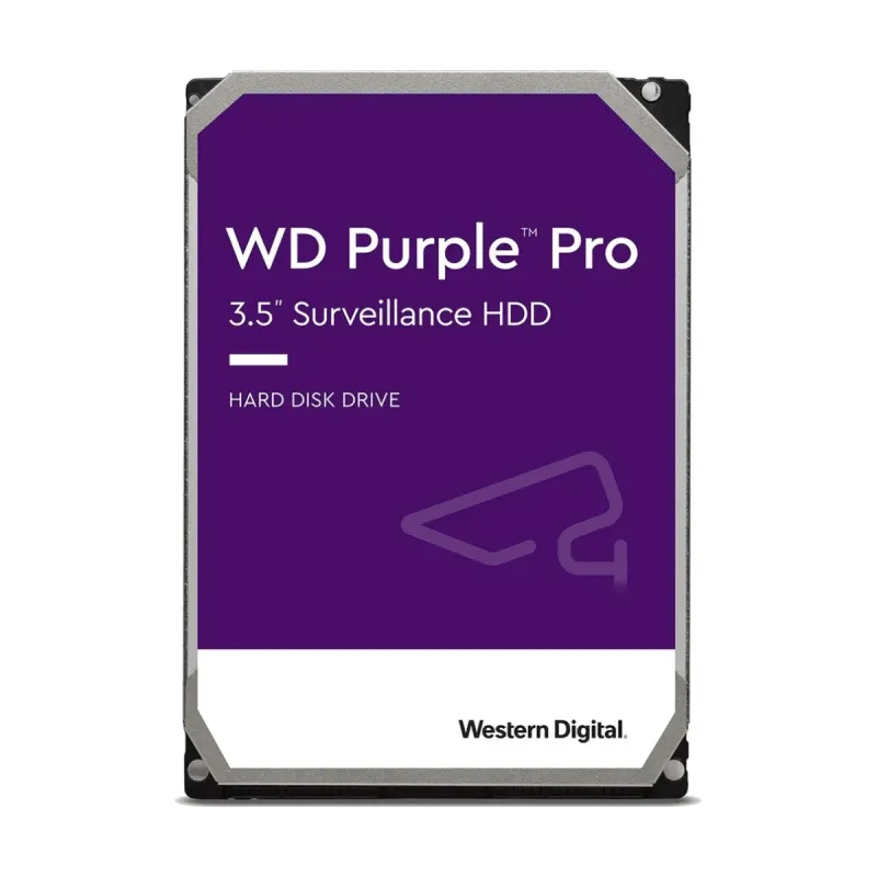 WD Purple Pro 10 TB 3.5 İnç SATA 3 7200 RPM Surveillance WD101PURP HDD