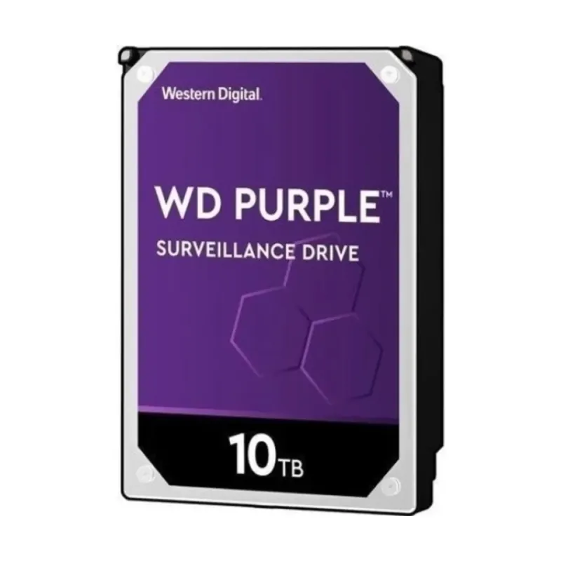 WD Purple 10 TB 3.5 İnç SATA 3 7200 RPM Surveillance WD102PURX HDD