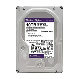 WD Purple 10 TB 3.5 İnç SATA 3 7200 RPM Surveillance WD102PURZ HDD