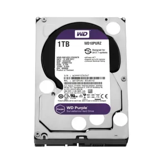 WD Purple 1 TB 3.5 İnç SATA 3 5400 RPM Surveillance WD10PURZ HDD