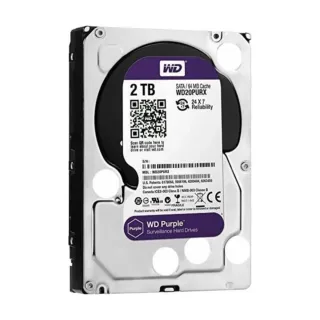 WD Purple 2 TB 3.5 İnç SATA 3 5400 RPM Surveillance WD20PURZ HDD