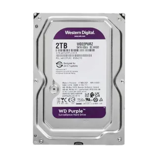 WD Purple 2 TB 3.5 İnç SATA 3 5400 RPM Surveillance WD22PURZ HDD