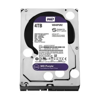 WD Purple 4 TB 3.5 İnç SATA 3 5400 RPM Surveillance WD40PURZ HDD
