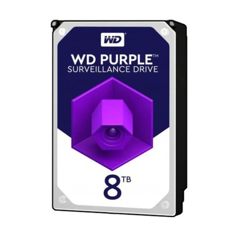 WD Purple 8 TB 3.5 İnç SATA 3 5400 RPM Surveillance WD81PURZ HDD