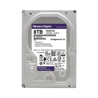 WD Purple 8 TB 3.5 İnç SATA 3 7200 RPM Surveillance HDD