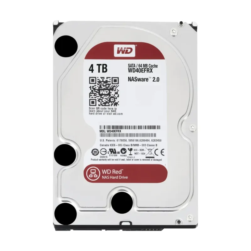 WD Red 4 TB 3.5 İnç SATA 3 5400 RPM NAS WD40EFRX HDD