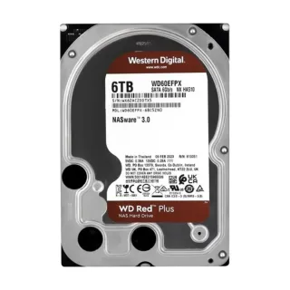 WD Red Plus 6 TB 3.5 İnç SATA 3 5400 RPM NAS HDD