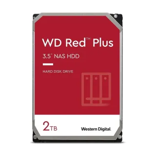 WD Red Plus 2 TB 3.5 İnç SATA 3 5400 RPM NAS HDD