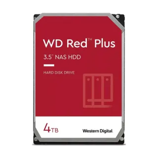 WD Red Plus 4 TB 3.5 İnç SATA 3 5400 RPM NAS WD40EFPX HDD