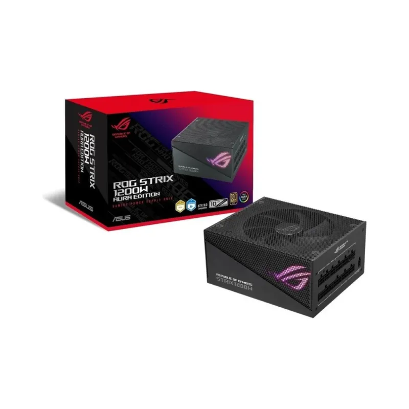 Asus Rog Strix Aura Edition 1200W 80 PLUS Gold Tam Modüler ATX 3.0 PCIe 5.0 Güç Kaynağı