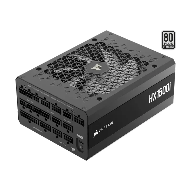 Corsair HX1500i 1500W 80 PLUS Platinum Tam Modüler ATX 3.1 PCIe 5.1 Güç Kaynağı