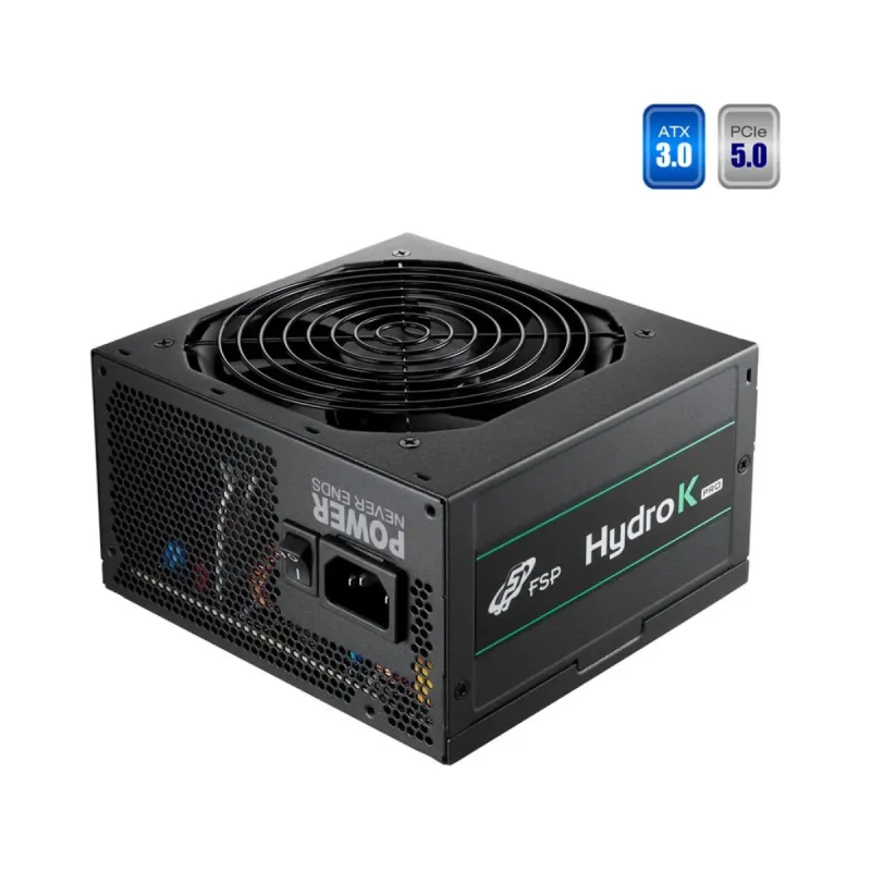 FSP Hydro K Pro 750W 80 PLUS Bronze Modüler Olmayan Güç Kaynağı
