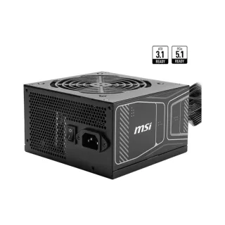 MSI MAG A850GN 850W 80 PLUS Gold Modüler Olmayan ATX 3.1 PCIe 5.1 Güç Kaynağı