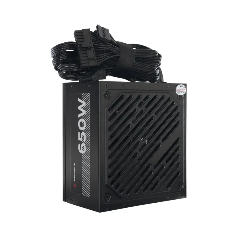 Rampage RMP-650-80PB 650W 80 PLUS Bronze Modüler Olmayan Güç Kaynağı