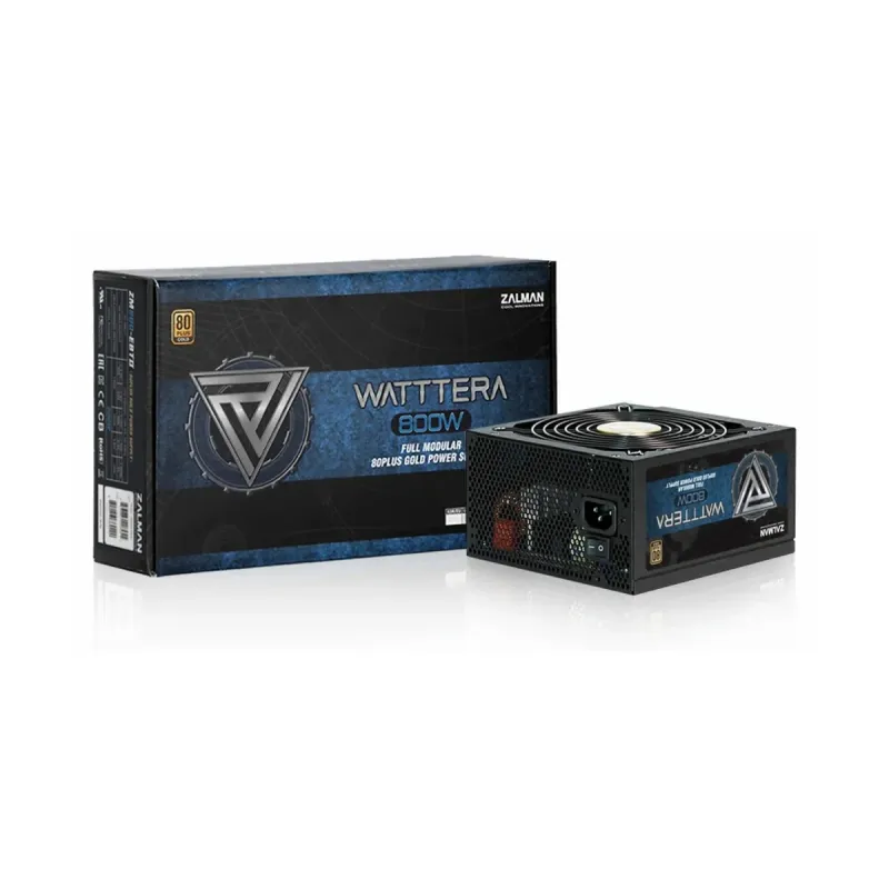 Zalman Watttera ZM800-EBTII 800W 80 PLUS Gold Tam Modüler Güç Kaynağı