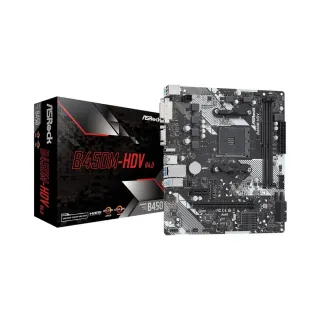 ASRock B450M-HDV R4.0 AM4 DDR4 mATX Anakart