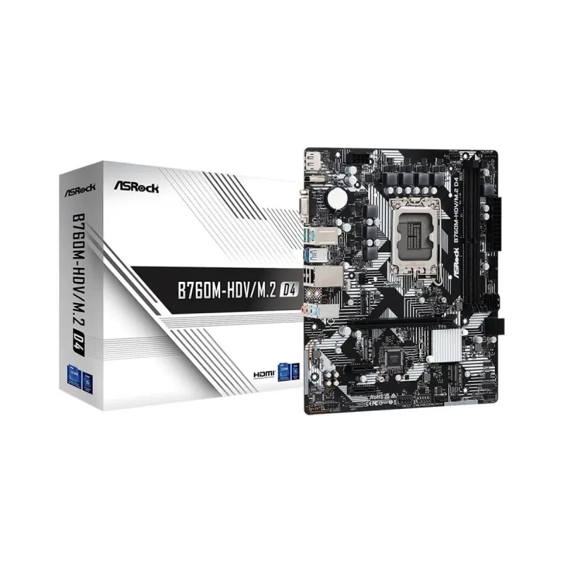 ASRock B760M-HDV/M.2 D4 LGA 1700 DDR4 mATX Anakart