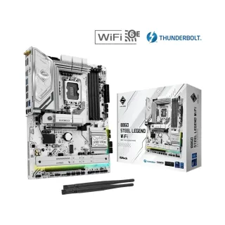 ASRock B860 Steel Legend WiFi 6E LGA 1851 DDR5 ATX Anakart