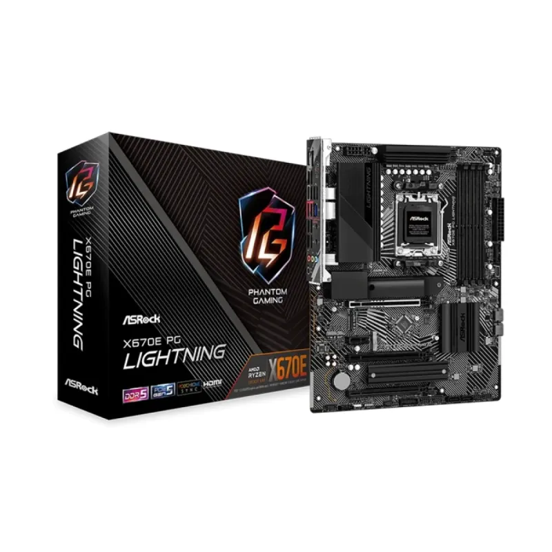 ASRock X670E PG Lightning AM5 (LGA 1718) DDR5 ATX Anakart