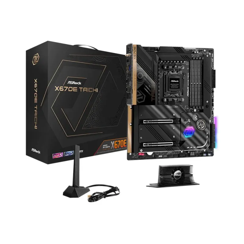 ASRock X670E Taichi AM5 (LGA 1718) DDR5 E-ATX WiFi 6E Anakart