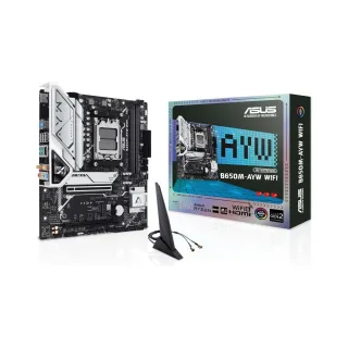 Asus B650M-AYW WiFi 6 AM5 (LGA 1718) DDR5 mATX Anakart