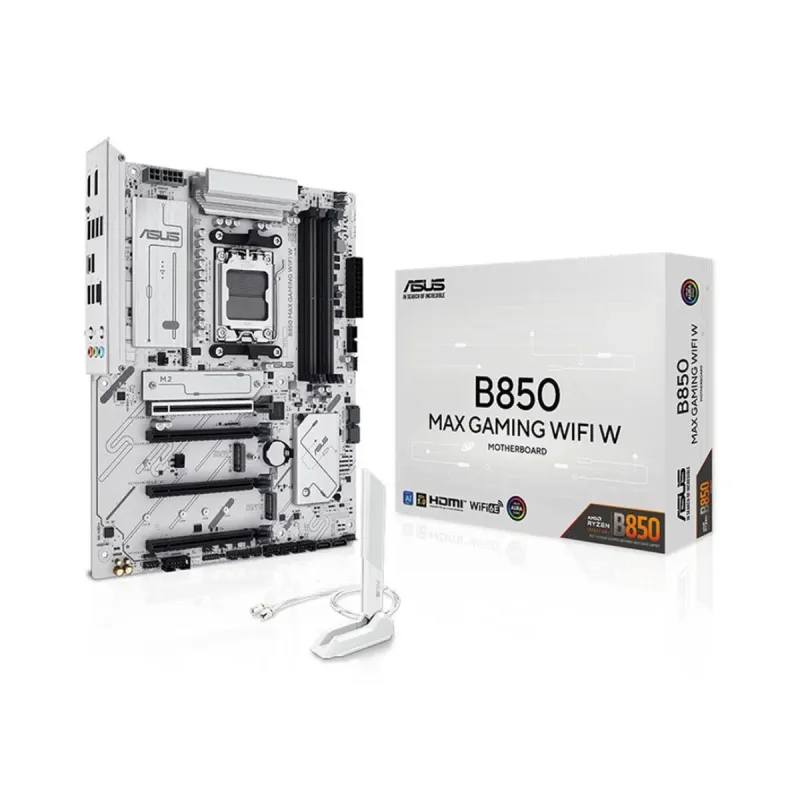 Asus B850 Max Gaming WiFi 6E W AM5 (LGA 1718) DDR5 ATX Anakart