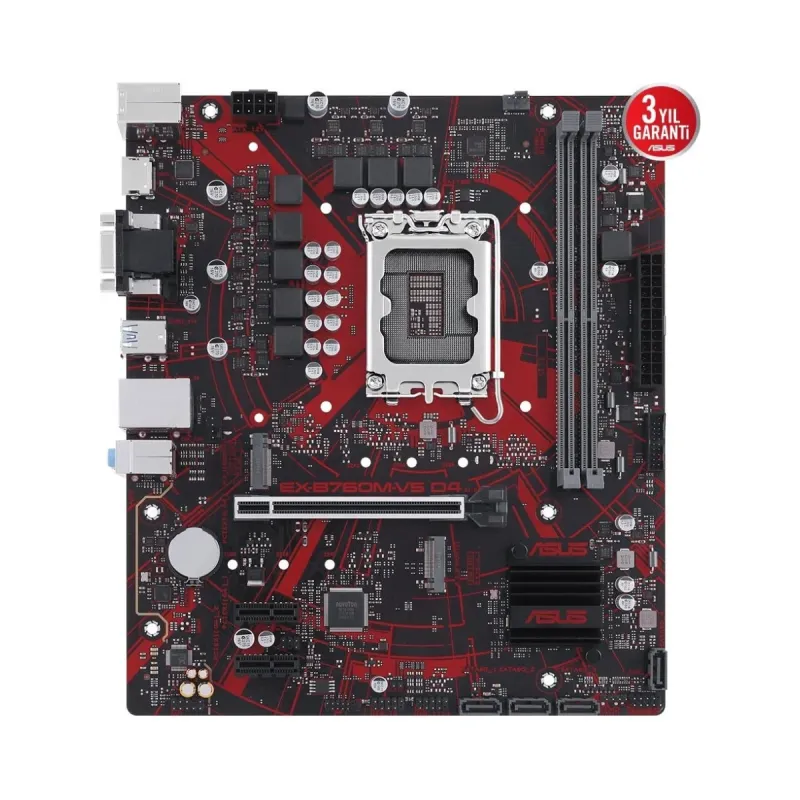 Asus EX-B760M-V5 D4-CSM LGA 1700 DDR4 mATX Anakart