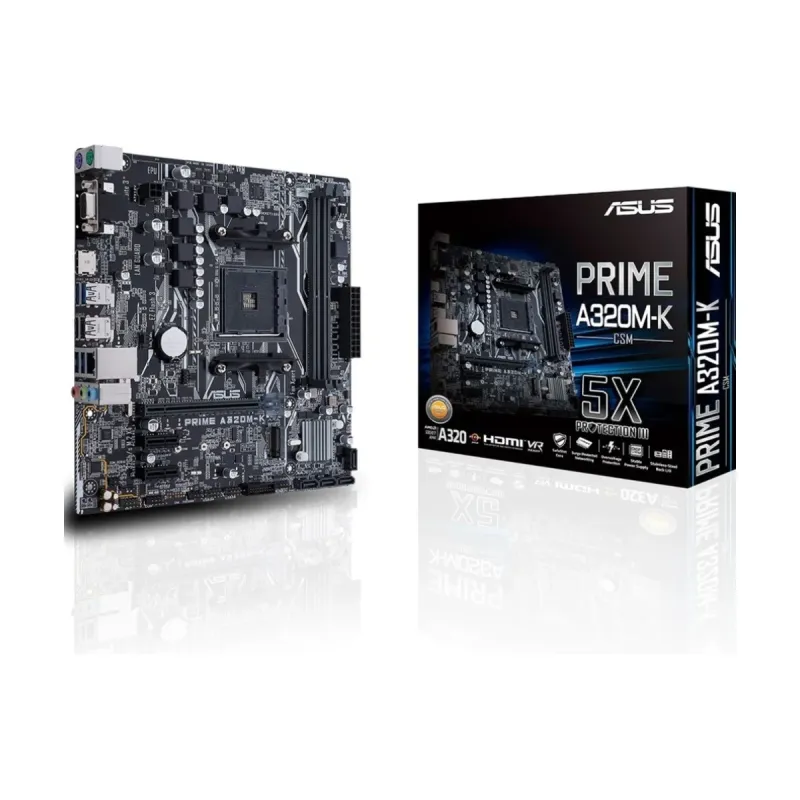 Asus Prime A320M-K/CSM AM4 DDR4 mATX Anakart