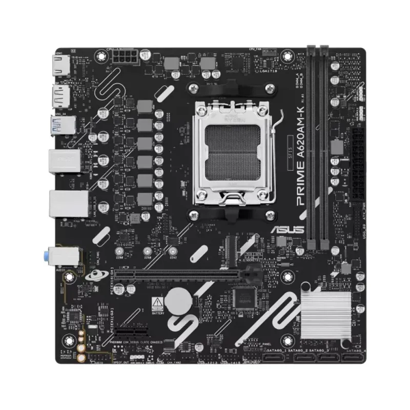 Asus Prime A620AM-K AM5 (LGA 1718) DDR5 mATX Anakart