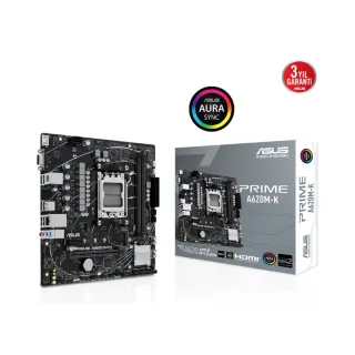 Asus Prime A620M-K AM5 (LGA 1718) DDR5 mATX Anakart