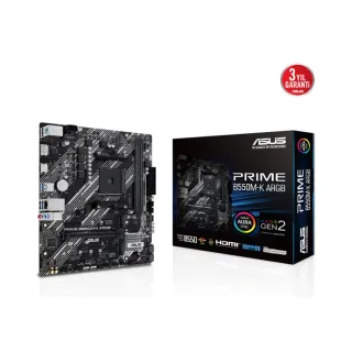 Asus Prime B550M-K ARGB AM4 DDR4 mATX Anakart