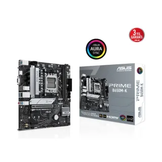 Asus Prime B650M-K AM5 (LGA 1718) DDR5 mATX Anakart