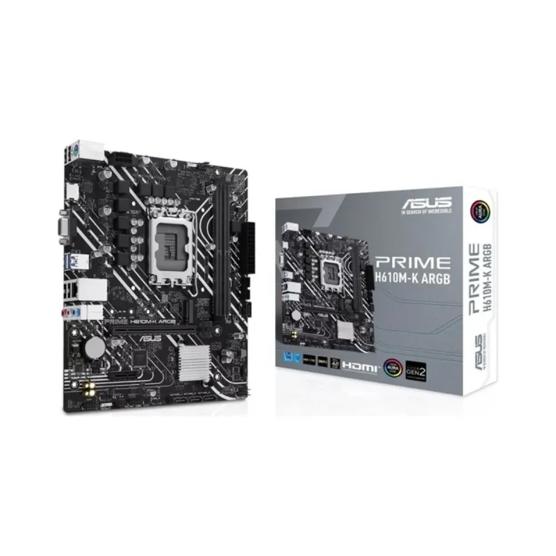 Asus Prime H610M-K ARGB LGA 1700 DDR5 mATX Anakart