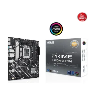 Asus Prime H810M-A-CSM LGA 1851 DDR5 mATX Anakart