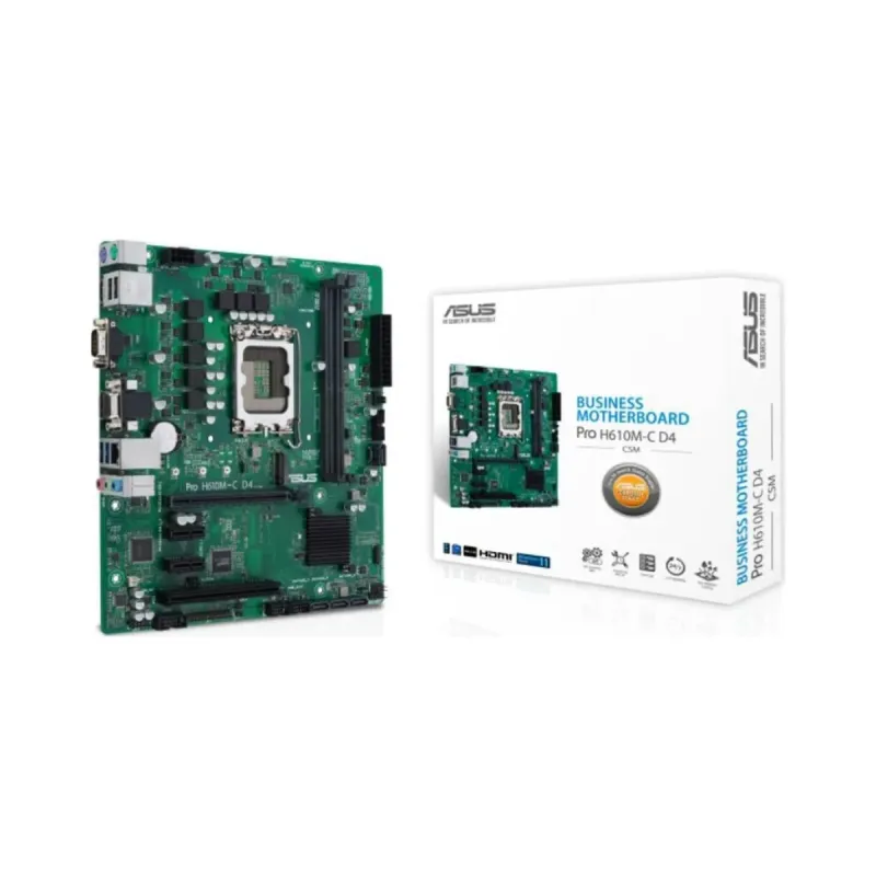 Asus Pro H610M-C D4-CSM LGA 1700 DDR4 mATX Anakart