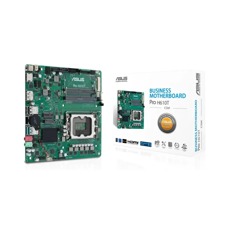Asus Pro H610T-CSM LGA 1700 DDR5 Mini-ITX Anakart