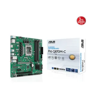 Asus Pro Q870M-C-CSM LGA 1851 DDR5 mATX Anakart