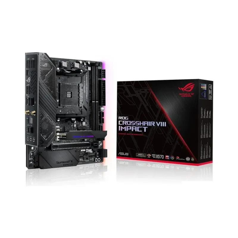 Asus ROG Crosshair VIII Impact AM4 X570 DDR4 Mini-DTX WiFi 6 Anakart