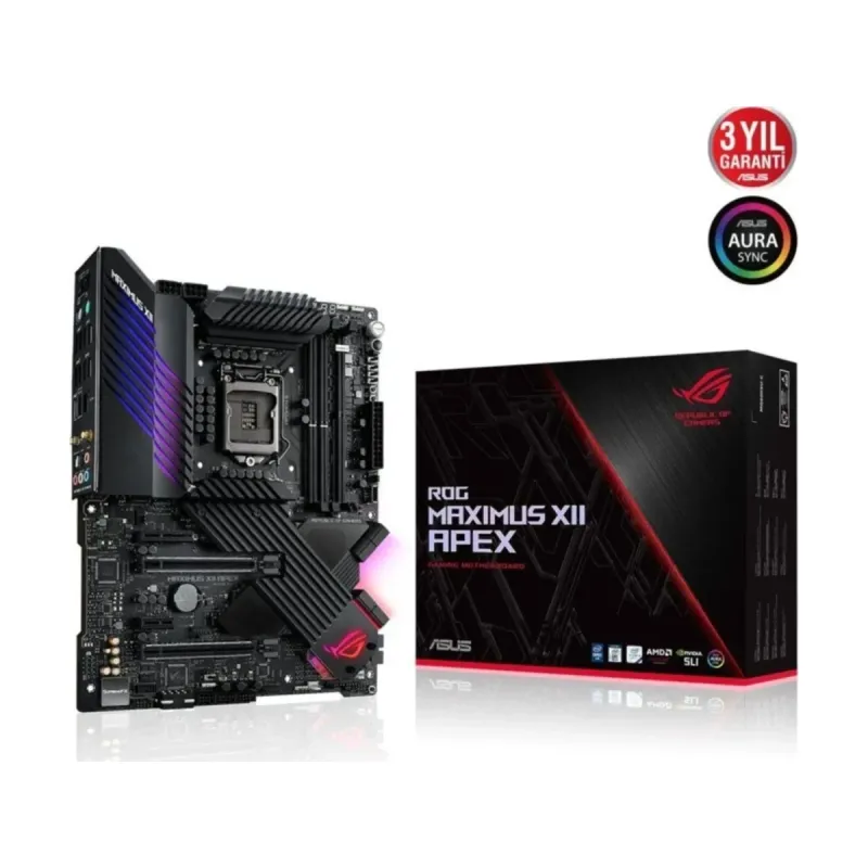 Asus ROG Maximus XII Apex LGA 1200 Z490 DDR4 ATX WiFi 6 Anakart
