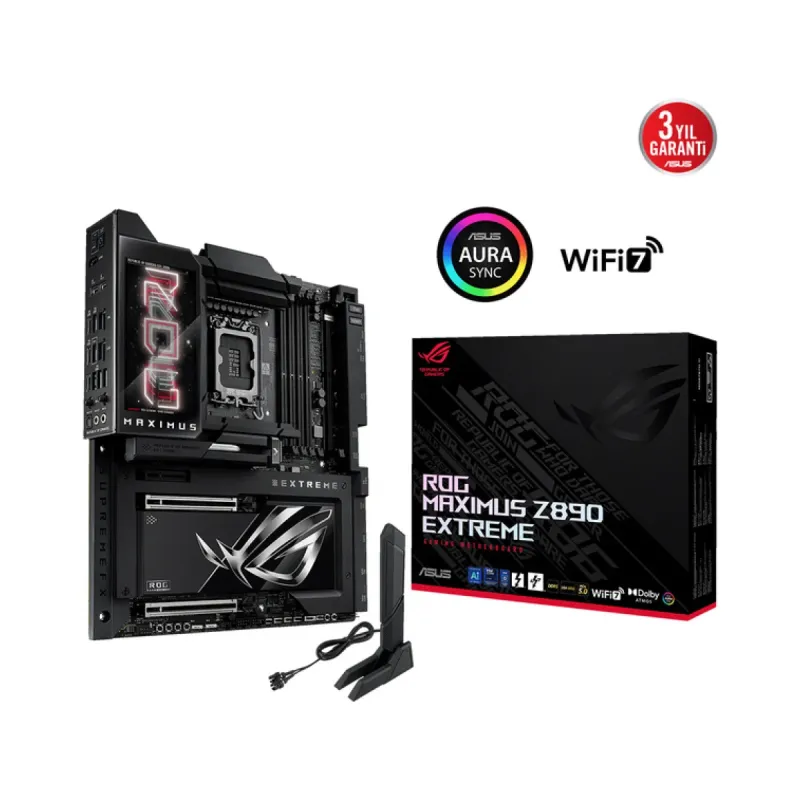 Asus ROG Maximus Z890 Extreme LGA 1851 DDR5 E-ATX WiFi 7 Anakart