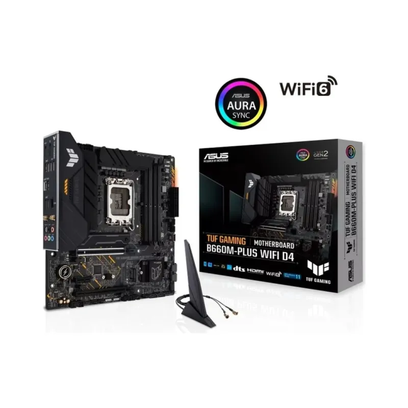 Asus TUF Gaming B660M-Plus WiFi 6 D4 LGA 1700 DDR4 mATX Anakart