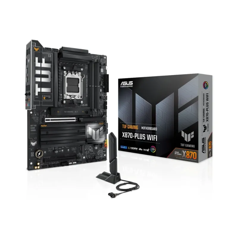 Asus TUF Gaming X870-Plus WiFi 7 AM5 (LGA 1718) DDR5 ATX Anakart