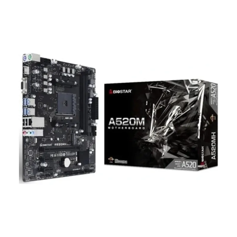 Biostar A520MH AM4 DDR4 mATX Anakart