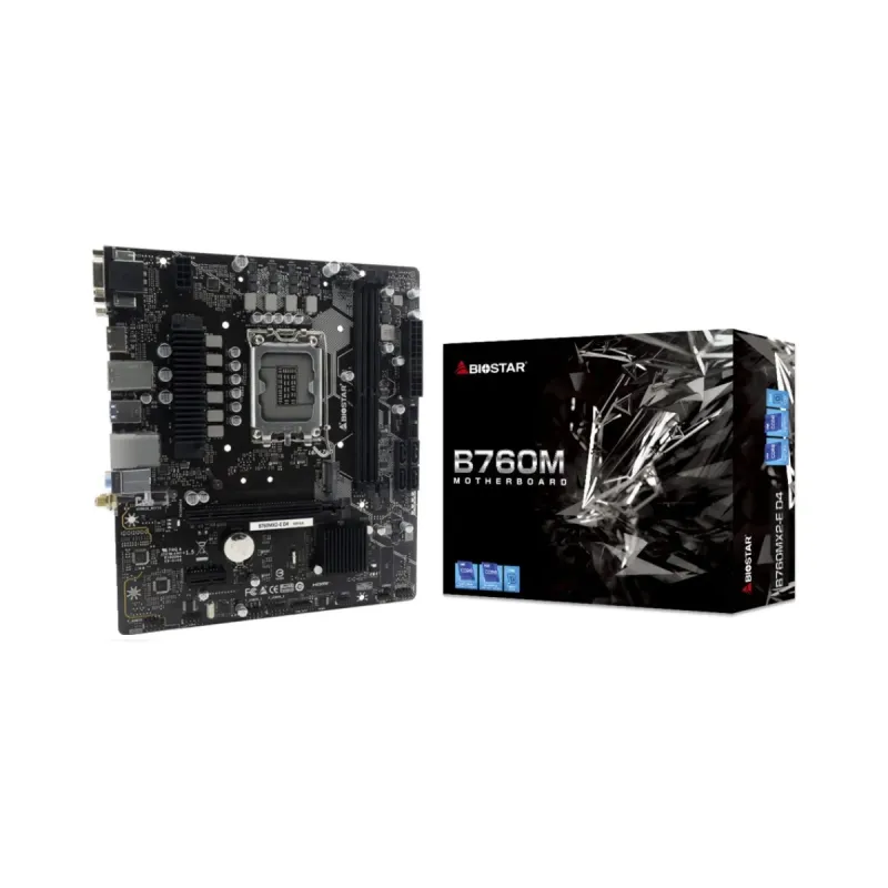 Biostar B760MX2-E D4 LGA 1700 DDR4 mATX Anakart