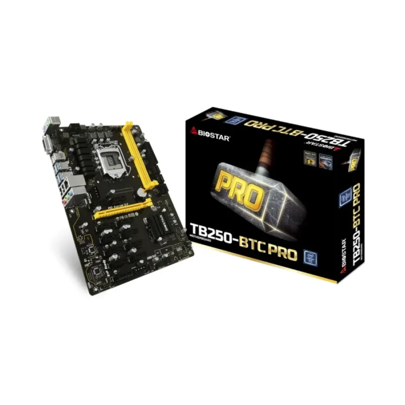 Biostar TB250-BTC Pro LGA 1151 B250 DDR4 ATX Anakart