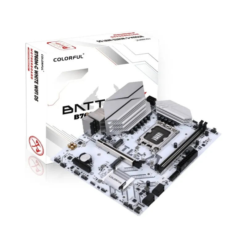 Colorful Battle-AX B760M-GHA WiFi 6 D5 V20 LGA 1700 DDR5 mATX Anakart