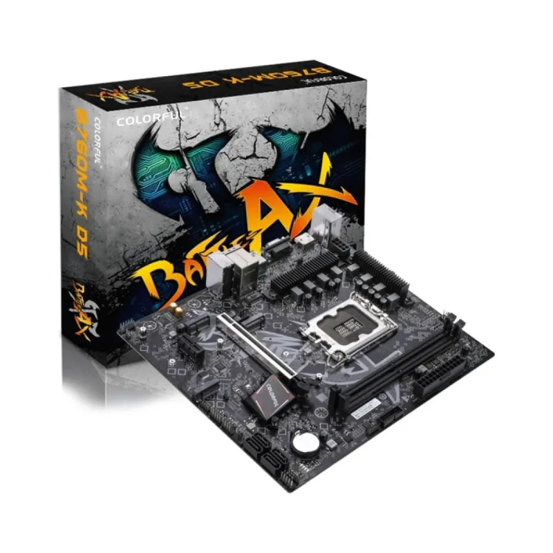 Colorful Battle-AX B760M-K D5 V20 LGA 1700 DDR5 mATX Anakart